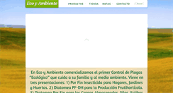 Desktop Screenshot of ecoyambiente.com